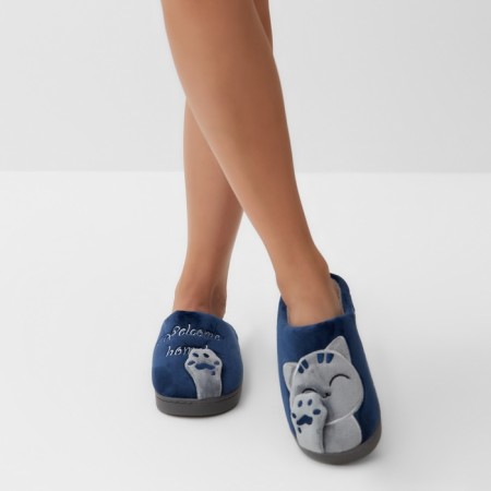Slips female size 38-39, blue color-11