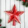 Tip "Star volume of radiance" 20.5x19 cm, red