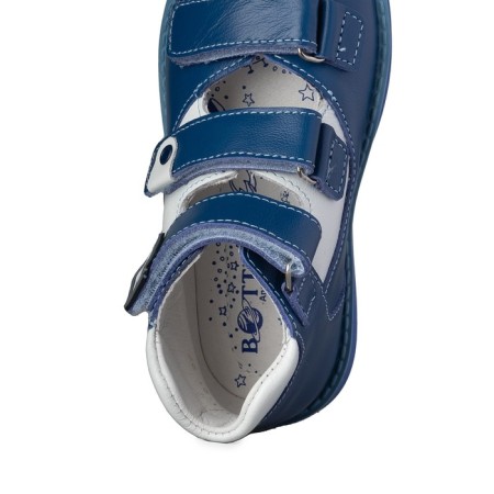 Baby sandals, size 26, blue color-1