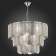 Suspended EVOLUCE lamp. Sle1125-103-12. Erzo. 12x40 watts, E14, 63x63x43 cm, chromium color