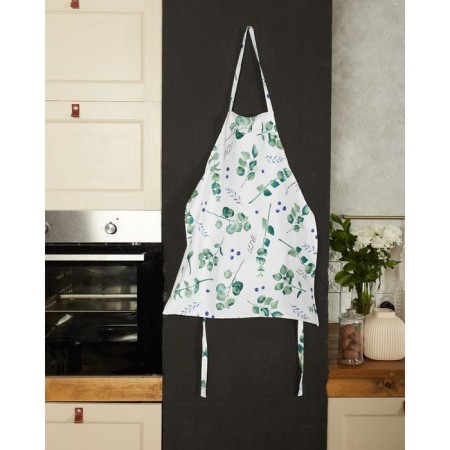 Apron "Ethel" Eucalyptus 60x70cm, 100% cotton, sarzha 190 g/m2-6