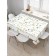 Tables on the table "Flower botany", rectangular, Saten, size 120x145 cm