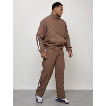 Sports suit men's, size 48, brown color-2