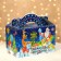 New Year. Gift box "Neon. Installation" New Year's suitcase medium 20 x 12 x 19 cm.