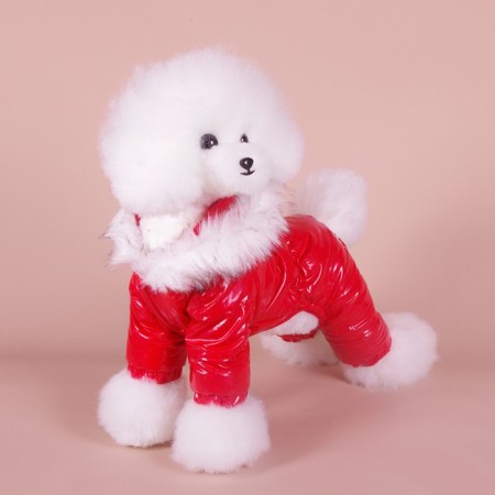 Kombinson "Gloss", size M (DS 30, OG 40, Osh 30 cm, up to 8 kg), red-13
