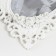 Photo frame Polystone 13x18 cm "Empire with roses" white 23x18.5 cm