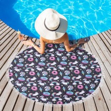 A towel beach Ethel 