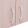 Hinged wardrobe 800 tonic, 800x570x300, wenge/dairy oak