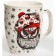 Elrington mug "Owl", 350 ml, color mix