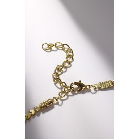 Choker "Antiquity" disk, color gold, l = 37 cm-3