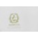 Small plate Bernadotte, decor "Pale roses, platinum layout", 25 cm