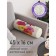 Pillow Roller "Flower picture with oil, decorative, size 16x45 cm