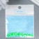 Decor for creativity "Fluorescence rhinestones. Grass" set of 144 pcs SS10 - 2.7 mm