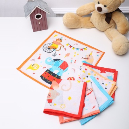NOSA NOCE children 28x28 cm-6pcs, Fig. 64092-1, mix, chintz 100g/m, HL100%