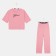 Female pajamas (T -shirt and trousers) KAFTAN "Pink" p. 40-42
