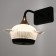 Bra 1696/1 LED 24W 3000-6000K black and gold 21x29x28 cm