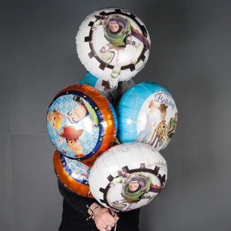 Foil ball 18 "History of toys", circle-2