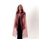 Carnival cloak adult, organza pink, length 120 cm