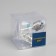 Fir -tree ball "Frosty crystal", batteries, 1 LED, glow warm white