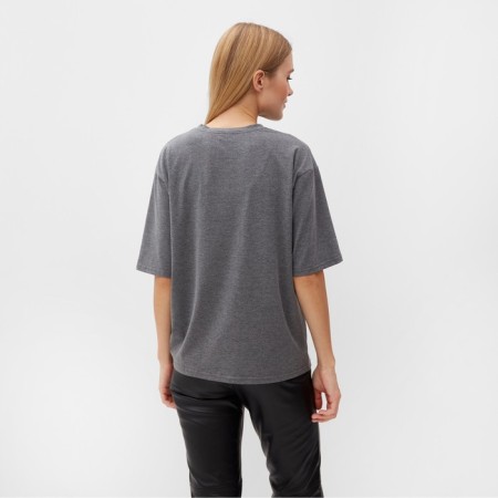 Women's T-shirt with Kulika Minaku Regular Fit: Gray, rr 52-3