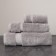 Trush Trick Sofi de Marko Damaris, 800 grams, size 50x90 cm, color light gray