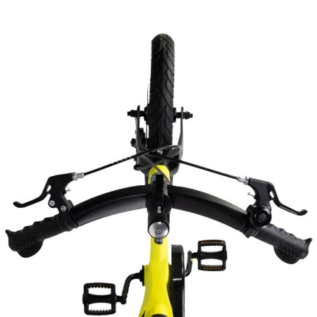 Bicycle 14 ’’ maxiscoo Space deluxe plus, color yellow matte-5