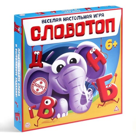 Board Game "Word -Top", 6+-8