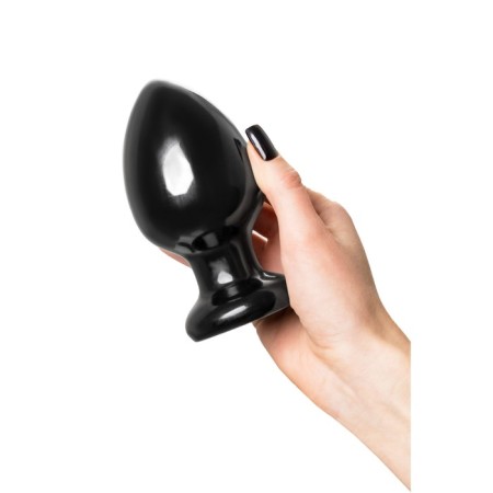 Anal plug Toyfa Popo Pleasure Cetus β, PVC, 68x130 mm, black color-6