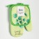 Kitchen set 2 objects of the “tropical” color color green: a severity 17x17 cm, mittens 25x16 cm, 100% p/e