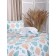 Bed linen duo kora, size 200x215 cm, 145x210 cm - 2 pcs, 50x70 cm - 2 pcs