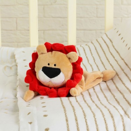 Comforter for newborns, "lion", 30x27 cm-1