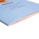 Universal diary for grades 1-11, "blue delicate plain", soft cover, 40 sheets