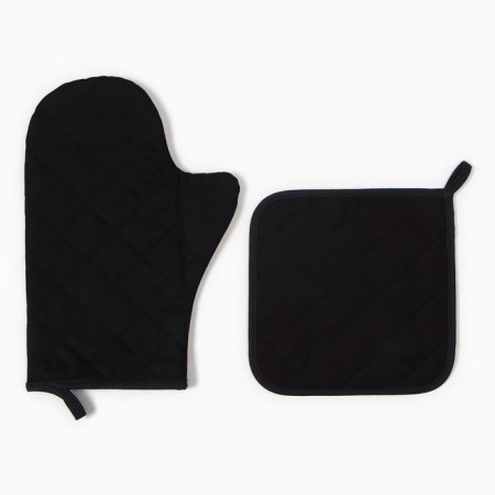 Set of kitchen. Ethel "Love and Grace" Mittens-Obel 20x28cm, 19x19cm Squeezing, 100% HL-2