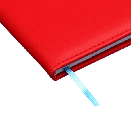 School diary for grades 5-11, PVC cover, Neon, Red-2