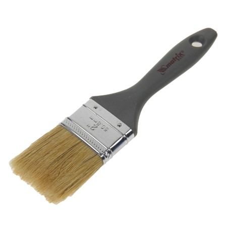 Brush flat Matrix euros, 50 mm, plastic handle, natural stubble