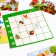 Table game for spatial thinking "Find the beasts"