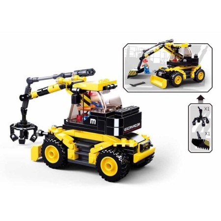 Designer city "Career Excavator", 196 parts-3