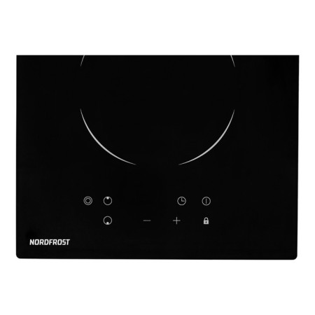 Hon surface NordFrost EM 3029 B, sensory, 2 burners, black-5