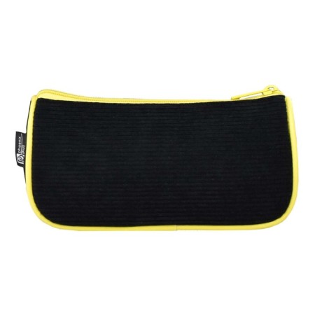 Penal soft, 1 compartment, 85 x 220 x 55 mm, voluminous, Phoenix "Banana on Bord" Black/Yellow 62081-3