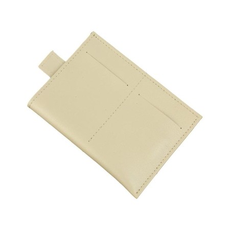 Cover-trowel for passport P408, 1 pocket, n/k, beige matte