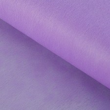 Felt for packages and crafts, plain, light lilac, bilateral, roll 1 pcs, 50 cm x 15 m