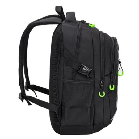 Brauberg Content's backpack universal, 3 departments, a reflective print, "Dark City", 47x33x18 cm, 270763-3