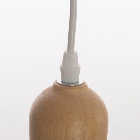 Suspension lamp "Claud" drop 1x40W E27 white 5x6.5x95cm-5