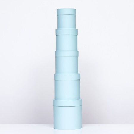 A set of hats 5 in 1 "Mint", 20 × 20 × 20-13.5 × 13.5 × 13.5 cm-2
