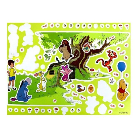 Set for creativity, reusable stickers "Winnie and his friends"-2