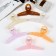 Hair crab "Militsa" loop, 10.5 cm, mix