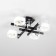 Ceiling chandelier "Virta" E14 4x60 watts