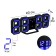 Electronic desktop watches, with a suspension, blue indication, 9 x 3 x 23 cm, from USB