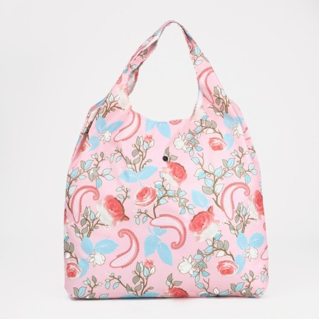 Permanent bag on the button, pink color-1