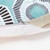 Decorative pillowcase 40x40 cm, circle min, 100% cotton